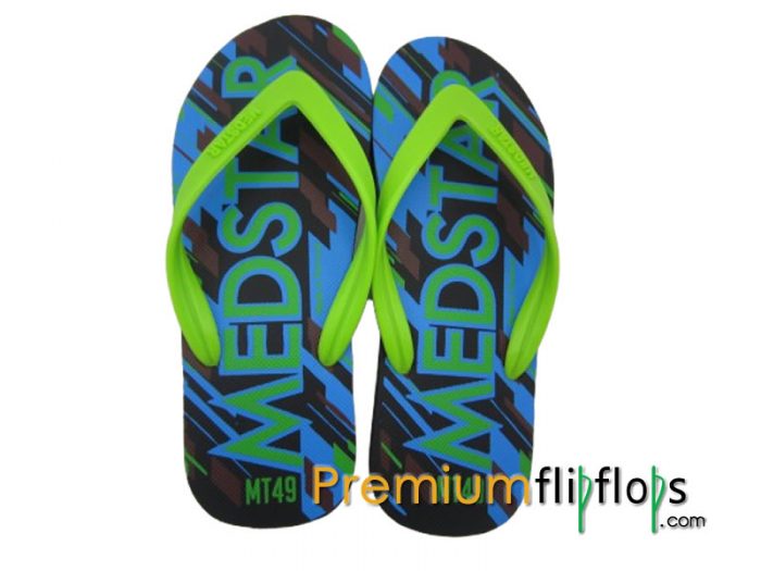 Medstar ทำเครื่องหมาย Mt-49 ยางธรรมชาติ และ Eva รองเท้าแตะ Slick Print - Image 2