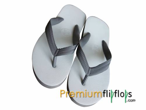 Men Elephant Star White Top Classic Flip Flops