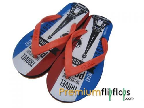 Men France Flip Flops 2