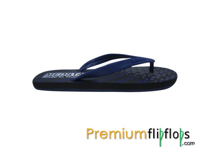 Men High Quality Strip Pattern Flip Flops