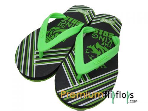 Men Lion Crown 2019 Print Flip Flops