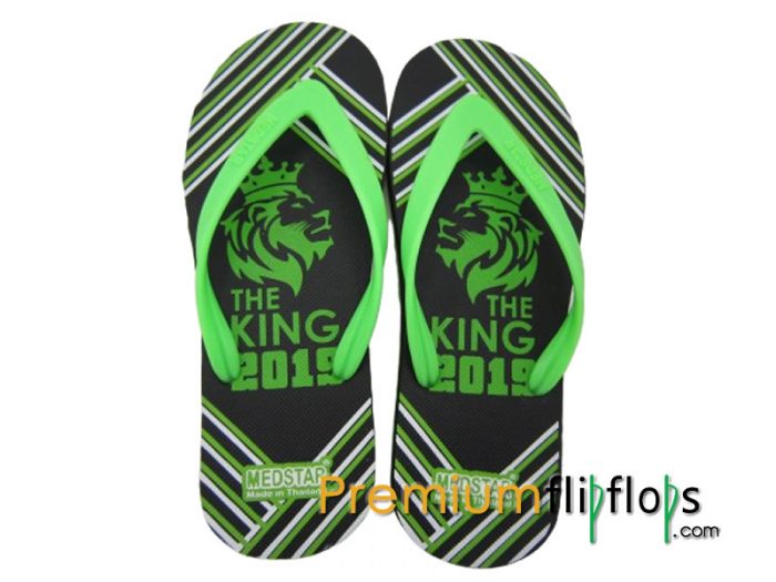 Men Lion Crown 2019 Print Slippers