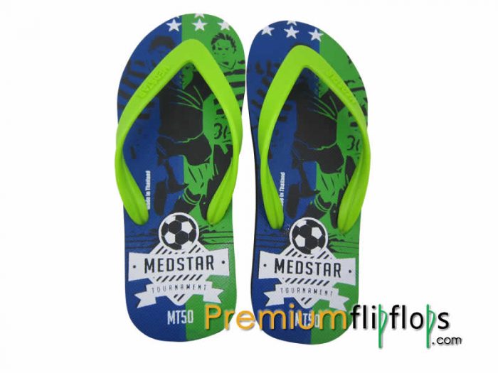 Men Medstar Club Print Slippers