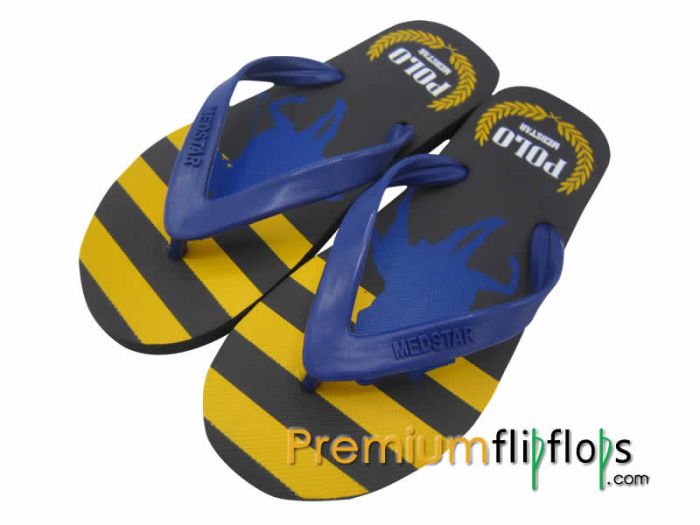 Men Men Horse Polo Flip Flops