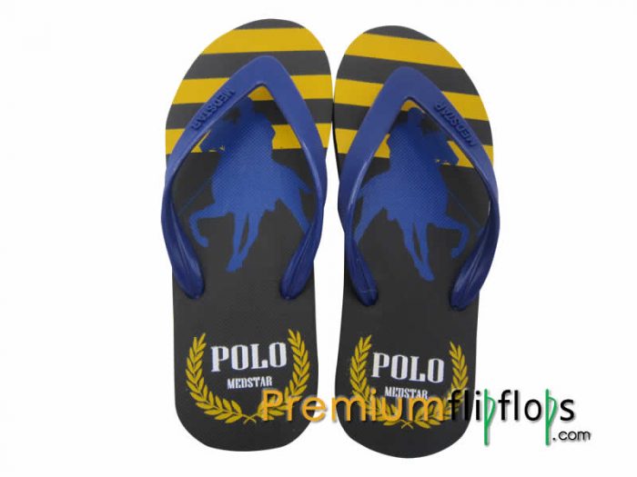 Selipar Lelaki Horse Polo Medstar Mt-61 Getah Asli Dan Eva - Image 3