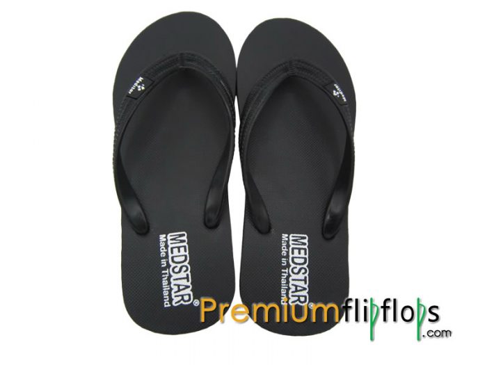 ⁦Medstar شعار ، المطاط الطبيعي و Eva Flip-Flops طباعة الشاشة Oem حزام الشعار⁩ - الصورة ⁦2⁩