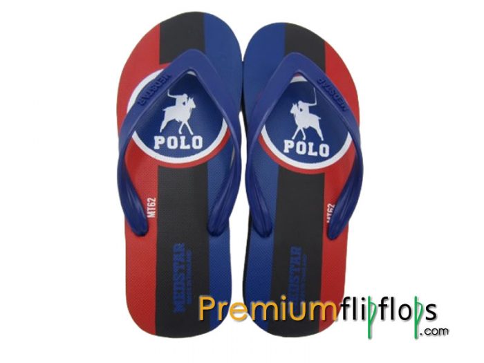 Men Polo Print Slippers