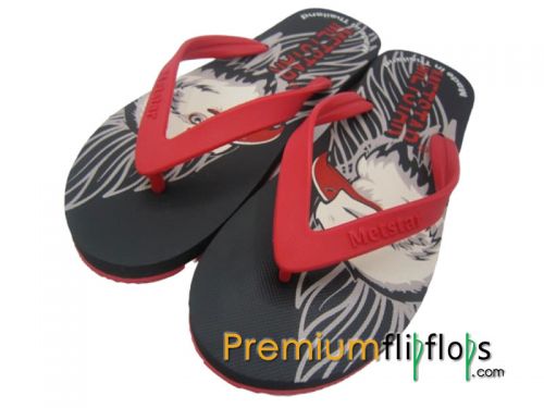 Men Remarkable Eagle Design Flip Flops