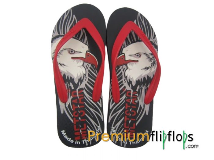 Men Remarkable Eagle Design Slippers