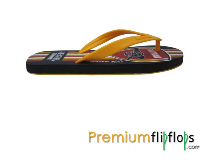 Men Rubber Eve Impressive Tournament Flip Flops