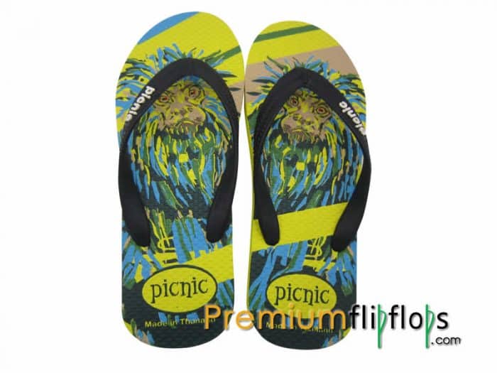 Men Rubber Thong Flip Flops