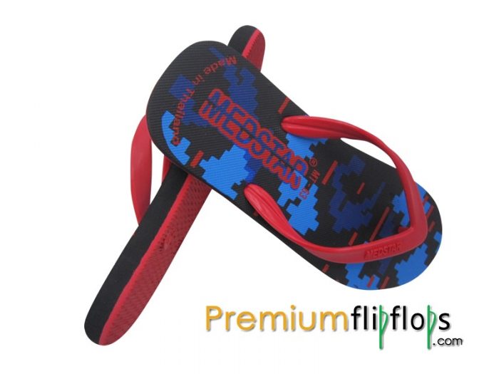 ⁦Tidbits Medstar Mt-63 طباعة الشاشة من المطاط الطبيعي و Eva Flip-Flops⁩ - الصورة ⁦2⁩