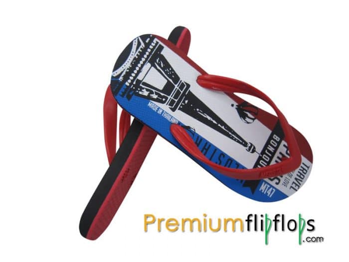 Men Rubber Travel Flip Flops 2