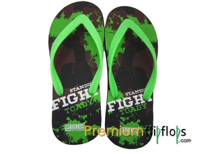 Chanclas Samurai Printed Medstar Mt-33 Caucho Natural Y Eva - Imagen 2