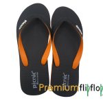 Chanclas de caucho natural Carbon Amber Picnic Black Series - Imagen 3