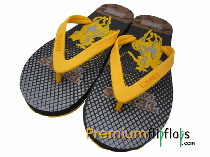 Men Texas Flip Flops