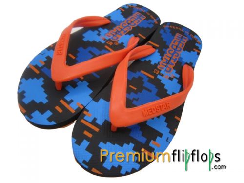 Men Titsbits Pattern Flip Flops