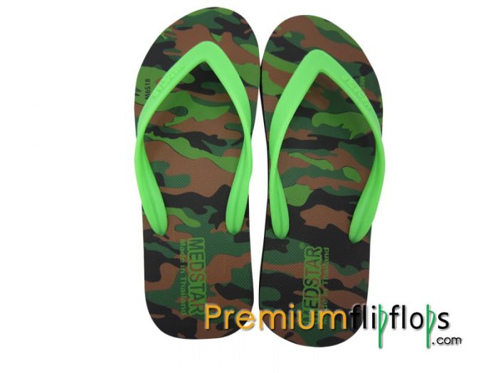 Men True Camouflage Print Slippers