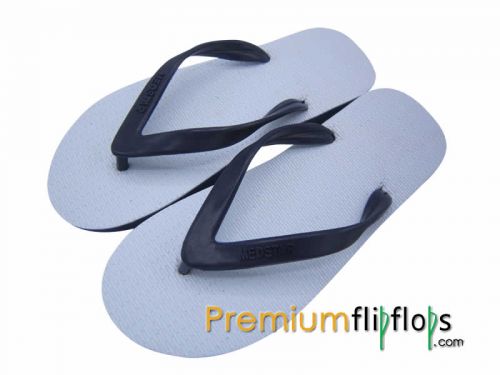 Men White Top Men Flip Flops