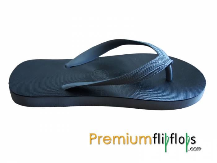 Men'S Grey Natural Rubber Flip-Flops With Wild Elephant Star - Image 4