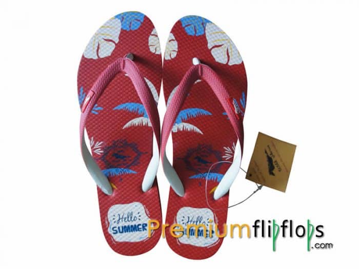 泰国品质 Hello Summer 丝网印刷 Wl-01 天然橡胶两色表带女士 - 图片 3