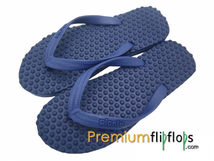 Chanclas De Hombre Eva Azul Marino Para Picnic Comodidad Y Estilo