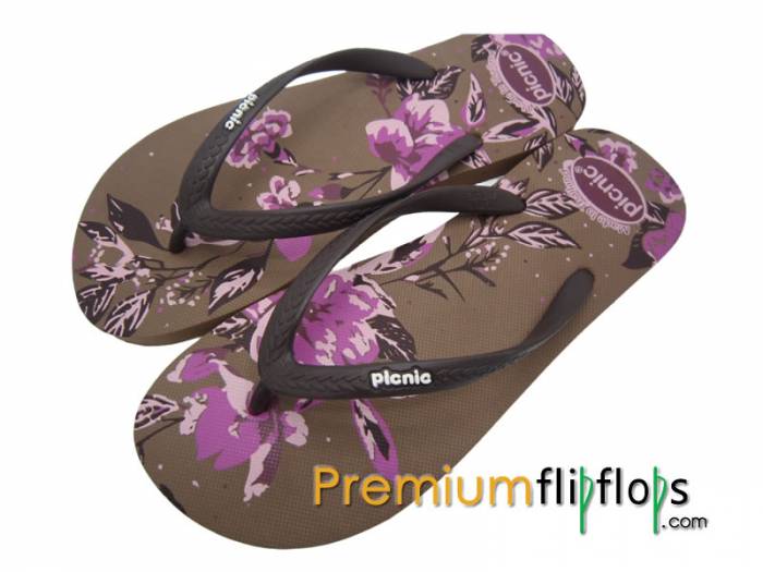 Selipar Bercorak Biru Wanita Untuk Luar- Berkelah