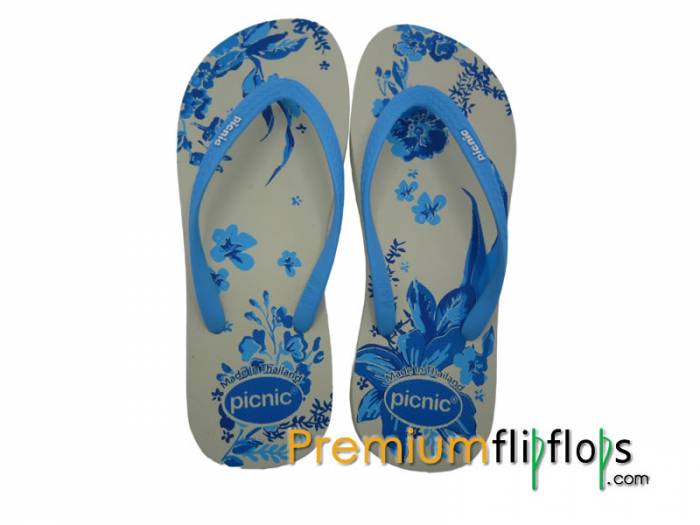 Tongs Picnic Blue - Caoutchouc Naturel Et Eva Pour Un Confort Extérieur – Image 3