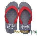 Chess design punched footbed PKB-JP-M8 Natural Rubber and EVA Flip-flops - Image 3
