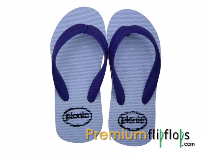 Rubber Fresh White Top Flip Flops