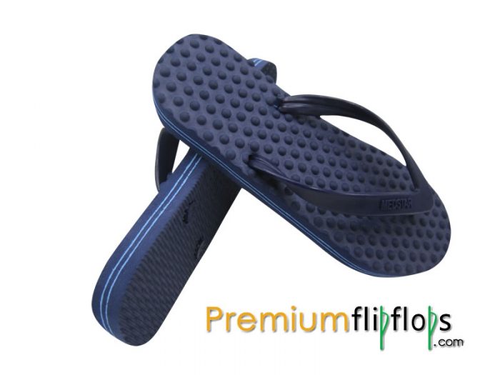 Health Slipper Knob Mo Chanclas De Caucho Natural Y Eva - Imagen 2