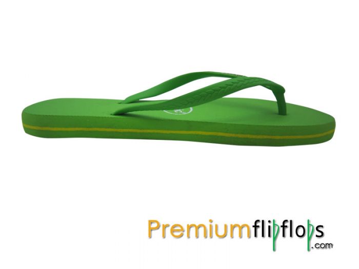 Sleek Feminine Rubber Flip Flops