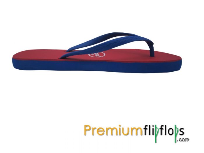 Sandal Jepit Karet Alam Ramping Piknik &Quot;Impian Amerika&Quot; - Gambar 4