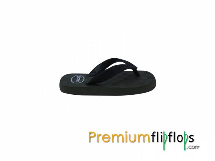 Thai Square Marking Footbed Flip Flops