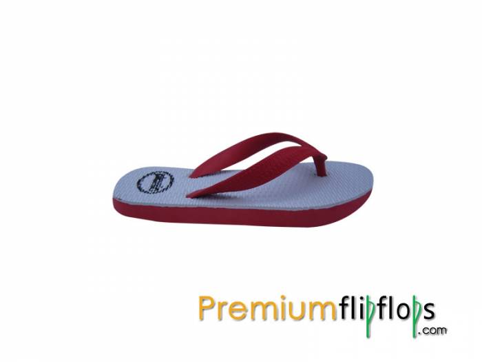 Thai Chalk White Upper Flip Flops