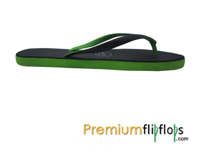 Chanclas De Goma Italianas Pistacho Picnic Black Series - Imagen 4
