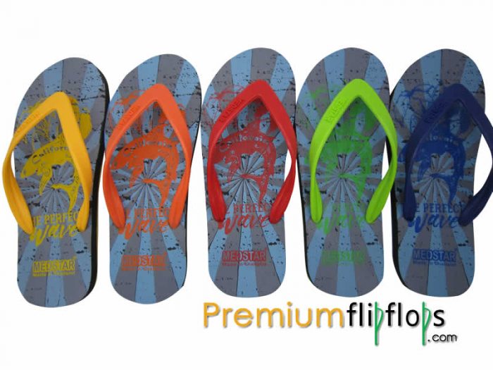 Selipar Dolphin Wave Medstar Mt-38 Rubber Natural Dan Eva - Image 5