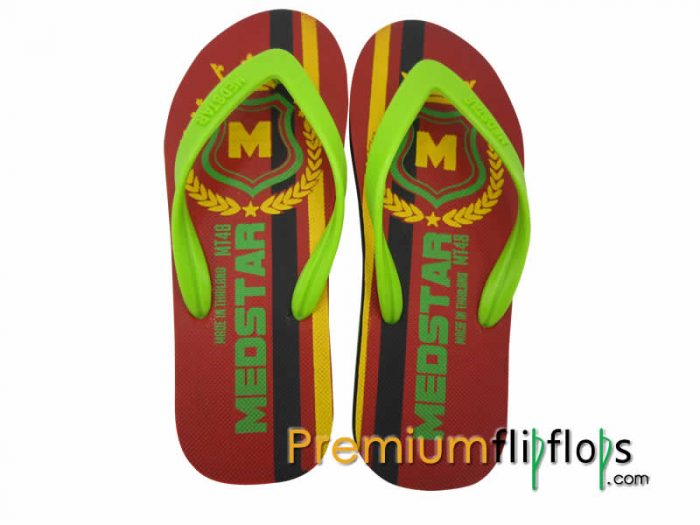 Tongs M Shield Print Medstar Mt-48 En Caoutchouc Naturel Et Eva – Image 3