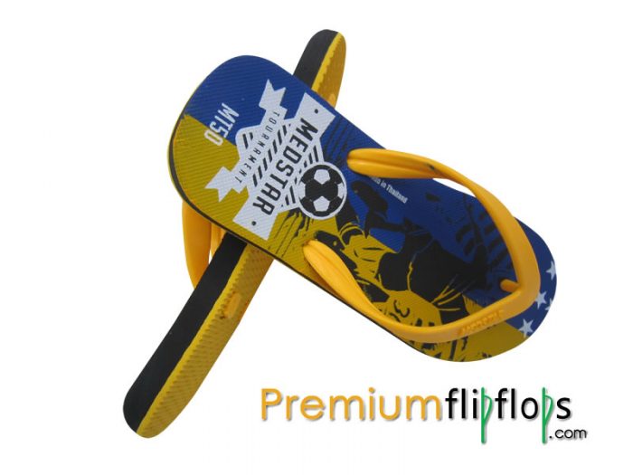 Unisex Quality Rubber Medstar Player Print Flip Flops