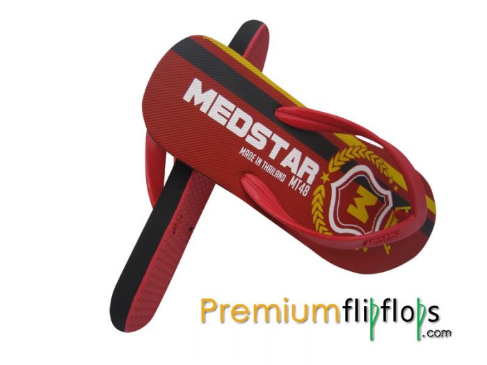 Seluar M Club Print Medstar Mt-48 Getah Asli Dan Selipar Eva - Image 2