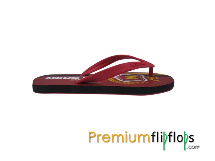 Unisex Thai M Club Print Flip Flops