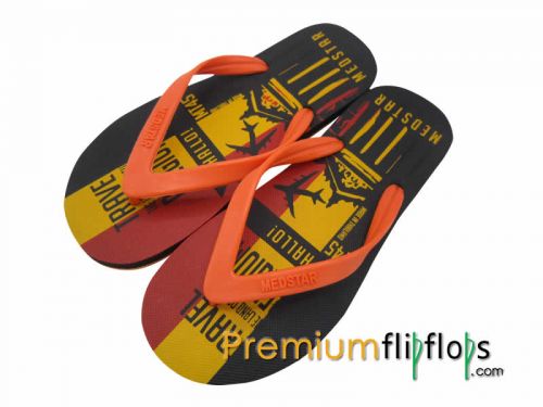 Unisex Travel Belgium Flip Flops