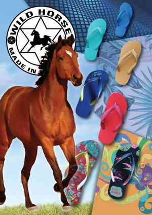 Wild Horse Star Brand Hos Premium Flip Flops