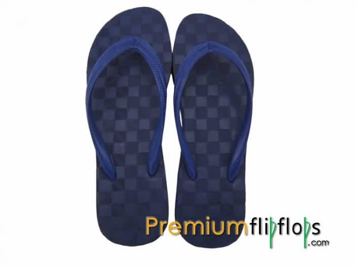 Corak Persegi Kt-08-Oem Getah Asli Dan Selipar Eva Warna Mono Wanita - Image 2